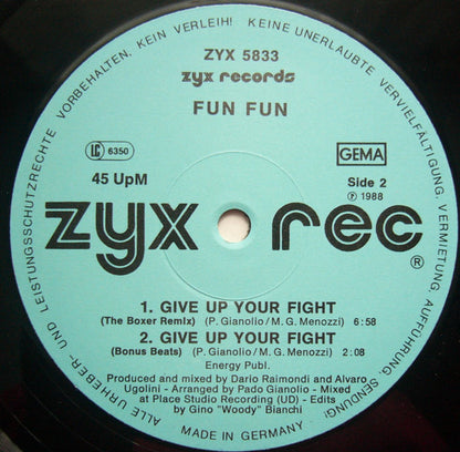 Fun Fun : Mega Hit Mix (12", P/Mixed)