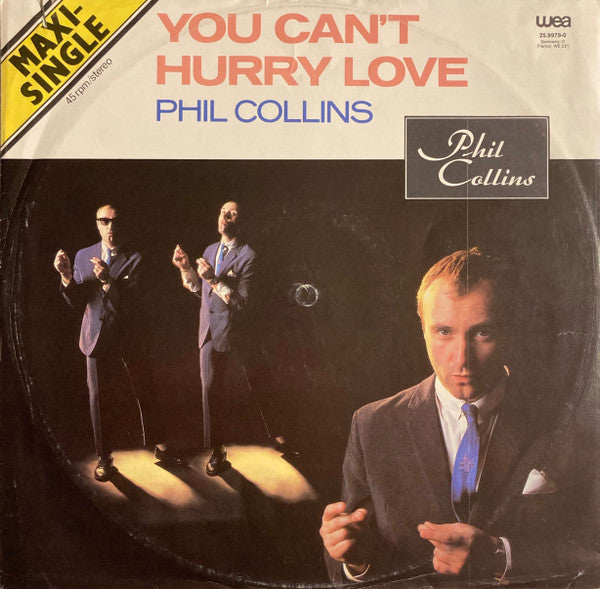 Phil Collins : You Can't Hurry Love (12", Maxi)