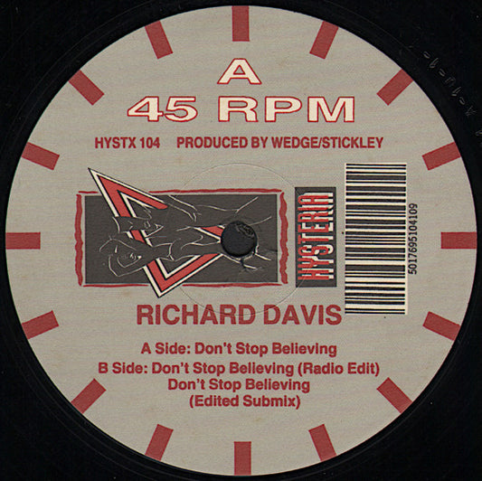 Richard Anthony Davis : Don't Stop Believing (12")