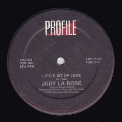 Judy La Rose : Little Bit Of Love (12")