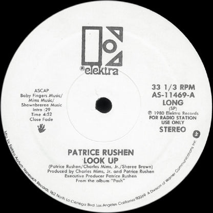 Patrice Rushen : Look Up (12", Promo)