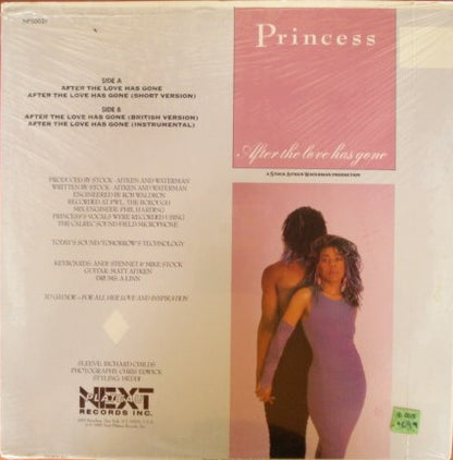 Princess : After The Love Has Gone (12")