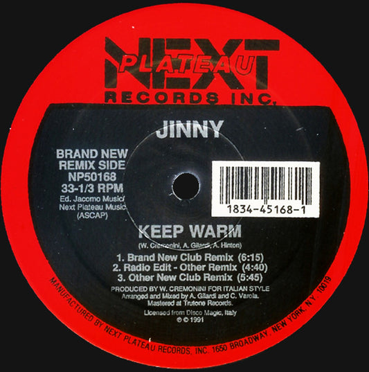 Jinny : Keep Warm (12")