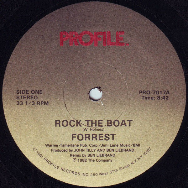 Forrest : Rock The Boat (12", Single)