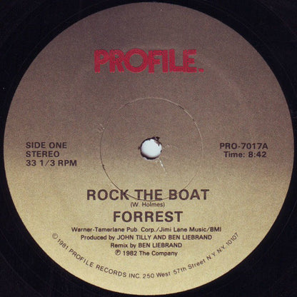 Forrest : Rock The Boat (12", Single)