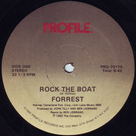 Forrest : Rock The Boat (12", Single)