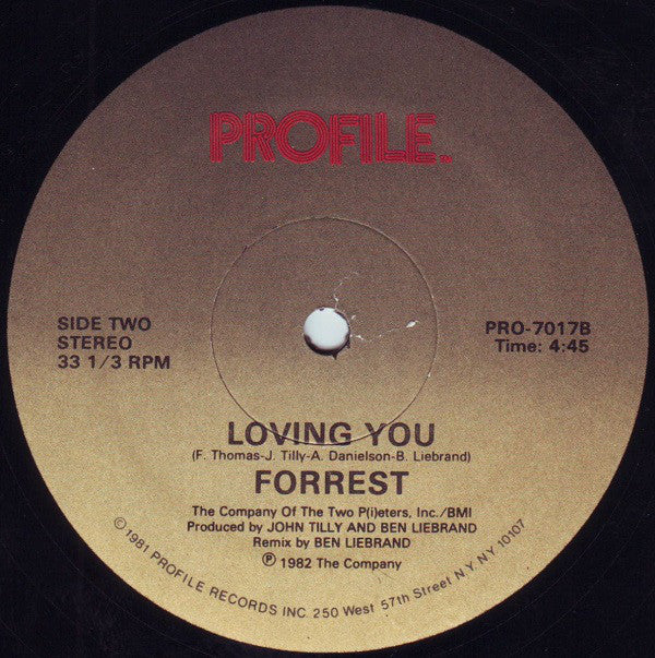 Forrest : Rock The Boat (12", Single)