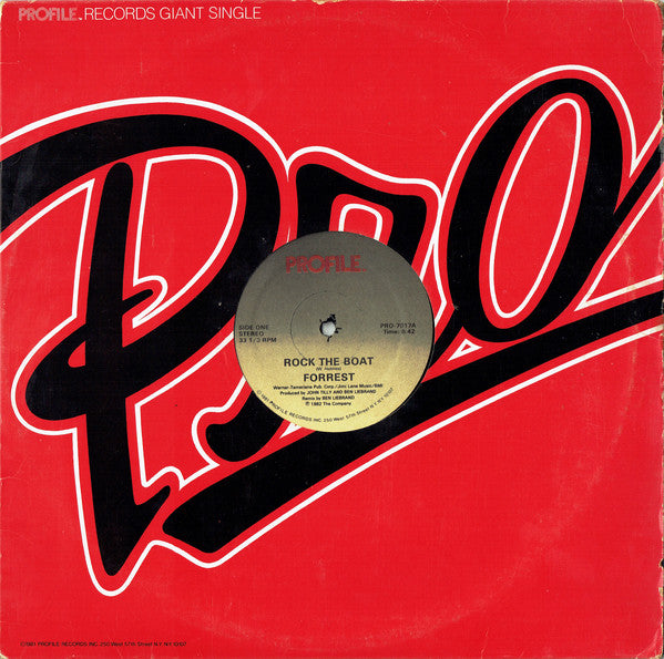 Forrest : Rock The Boat (12", Single)