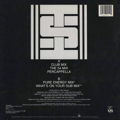 Information Society : What's On Your Mind (Pure Energy) (12", Single)