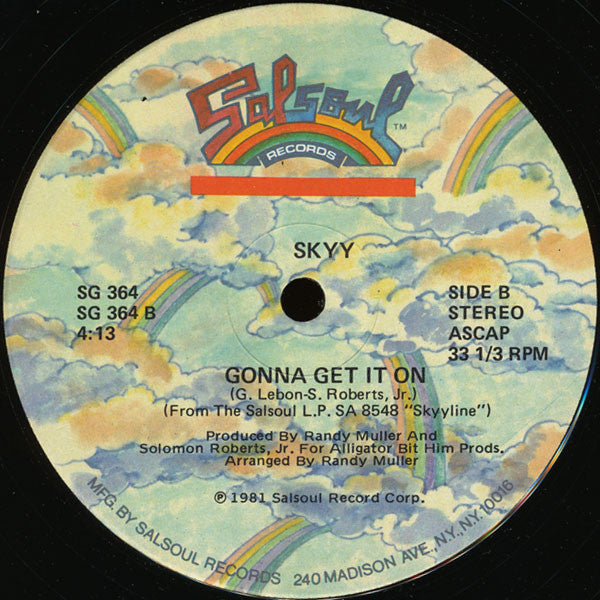 Skyy : Let's Celebrate (12", Single)
