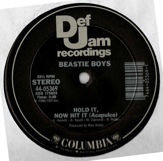 Beastie Boys : Hold It, Now Hit It (12", Pit)