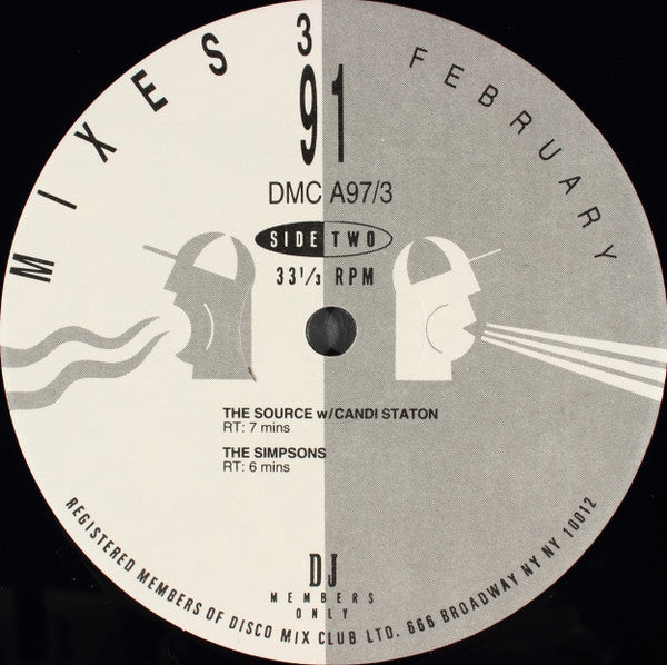 Various : February 91 - Mixes 3 (12")