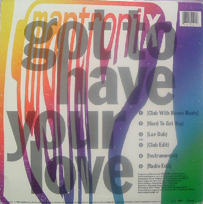 Mantronix Featuring Wondress* : Got To Have Your Love (12", Single, Spe)