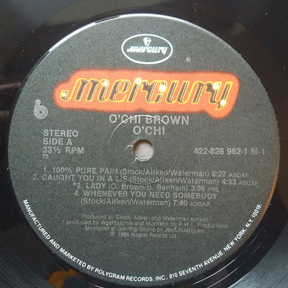 O'Chi Brown : O'Chi (LP, Album)