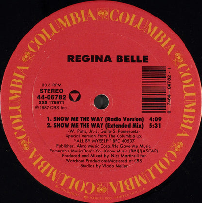 Regina Belle : Show Me The Way (12")