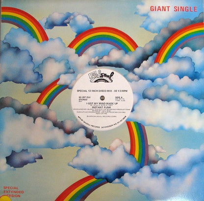 Instant Funk : I Got My Mind Made Up (12", Single, Promo)