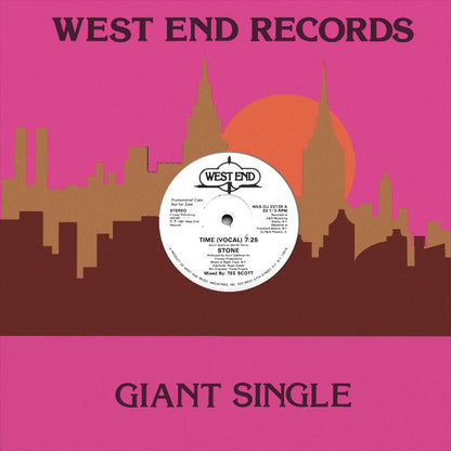 Stone : Time (12", Single, Promo)