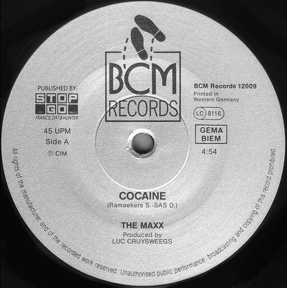 The Maxx : (The Biggest Illegal Export) Cocaine (12", Maxi)