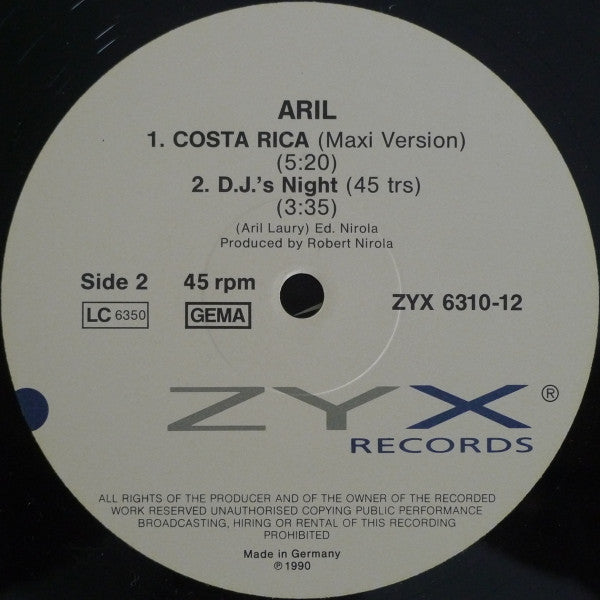 Aril : Happy Birthday Mr. Pt. (From Marilyn) (12")