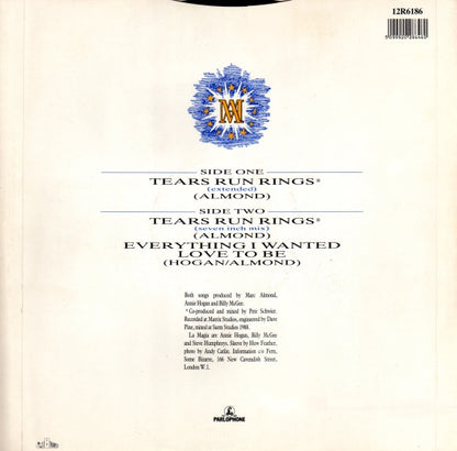 Marc Almond : Tears Run Rings (12")