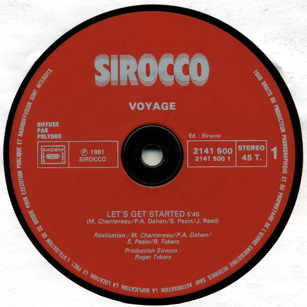 Voyage : Let's Get Started / I Surrender (12", Maxi)