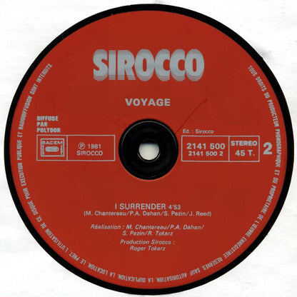 Voyage : Let's Get Started / I Surrender (12", Maxi)
