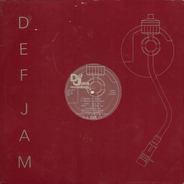 L. L. Cool J* : I Need A Beat (12")