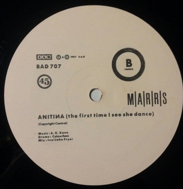 M|A|R|R|S : Pump Up The Volume (Remix) (12", Single)