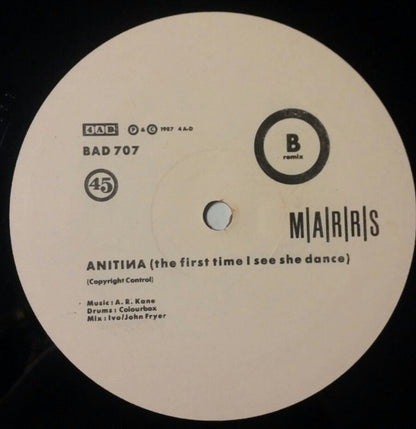 M|A|R|R|S : Pump Up The Volume (Remix) (12", Single)