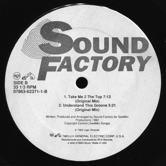 Sound Factory* : Understand This Groove (12")