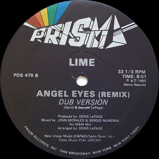 Lime (2) : Angel Eyes (Remix) (12")