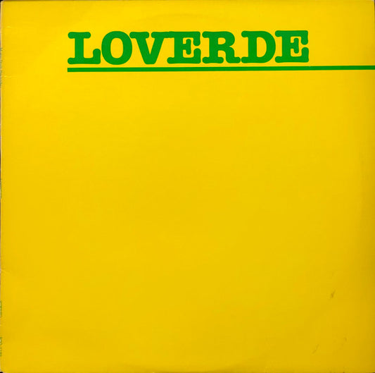 Loverde : Die Hard Lover (12")