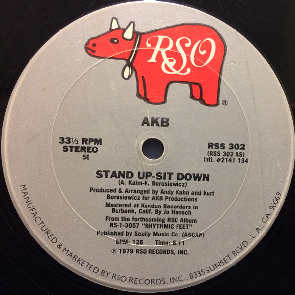 AKB : Stand Up-Sit Down (12", 56 )