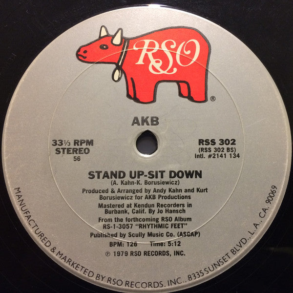 AKB : Stand Up-Sit Down (12", 56 )