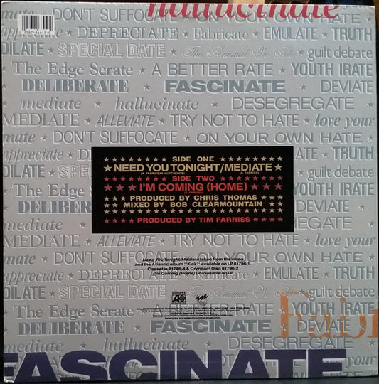 INXS - Need You Tonight / Mediate (12", Single, Spe) VG+