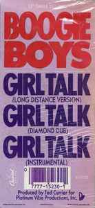 Disco de Vinil - Boogie Boys - Girl Talk (12", Single) VG