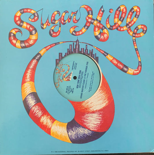 Disco de Vinil - Grandmaster Flash & The Furious Five - New York New York (12") VG+