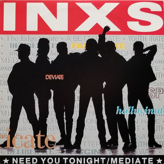 INXS - Need You Tonight / Mediate (12", Single, Spe) VG+