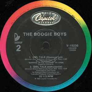 Disco de Vinil - Boogie Boys - Girl Talk (12", Single) VG
