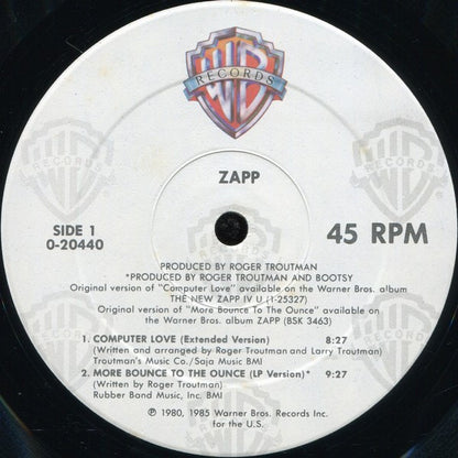 Disco de Vinil - Zapp - Computer Love (12", Maxi) VG+