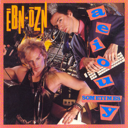 Disco de Vinil - Ēbn-Ōzn - AEIOU Sometimes Y (12", Single) VG