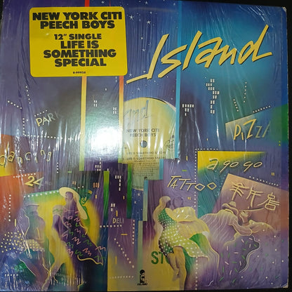 Disco de Vinil: NYC Peech Boys - Life Is Something Special 12", Single