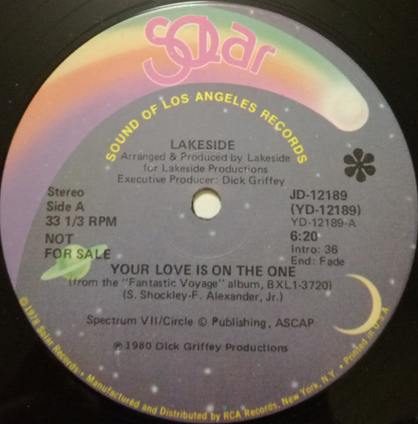 Disco de Vinil - Lakeside - Your Love Is On The One (12", Promo) VG+