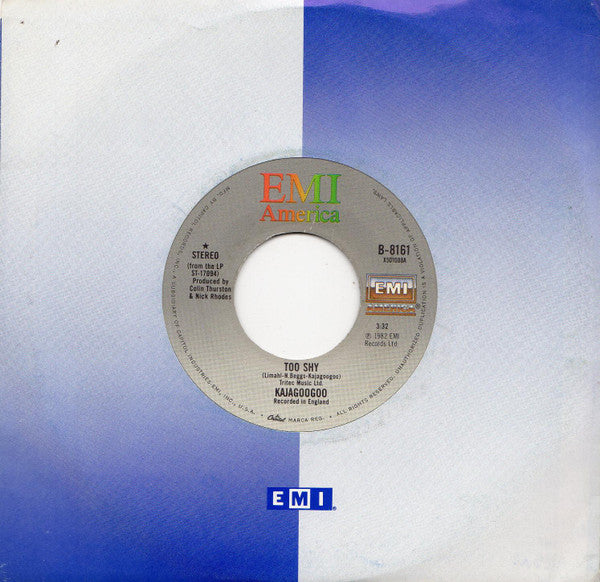 Kajagoogoo : Too Shy (7", Single, Win)