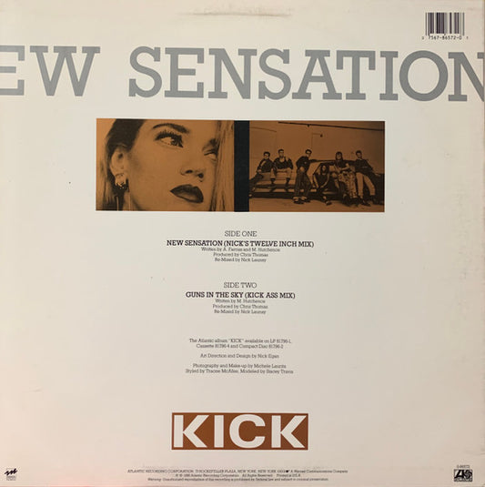 INXS - New Sensation (Nick Twelve Inch Mix) (12", Single, SRC) NM or M-