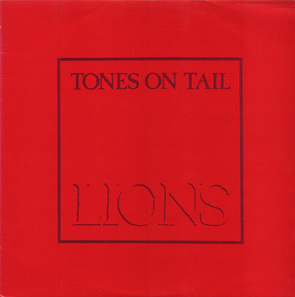 Disco de Vinil - Tones On Tail - Lions / Go! (12", Single, Red) NM or M-
