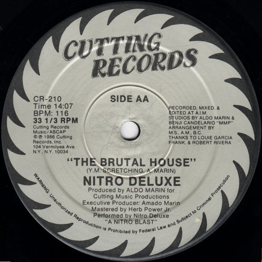 Disco de Vinil - Nitro Deluxe - Let's Get Brutal (12", RP) VG