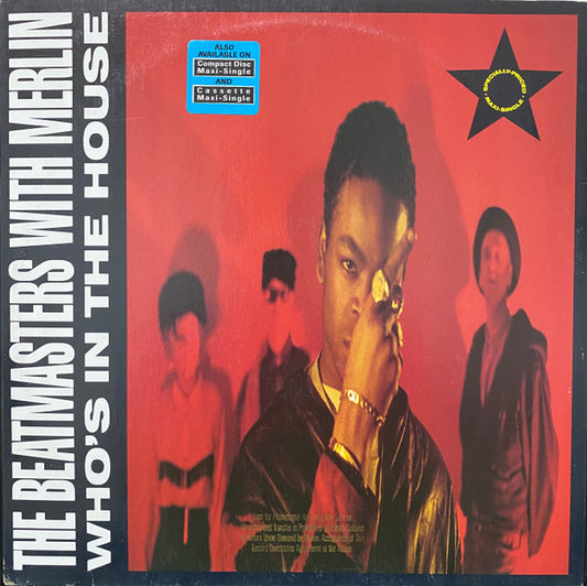 Disco de Vinil - The Beatmasters With Merlin - Who's In The House (12") VG+