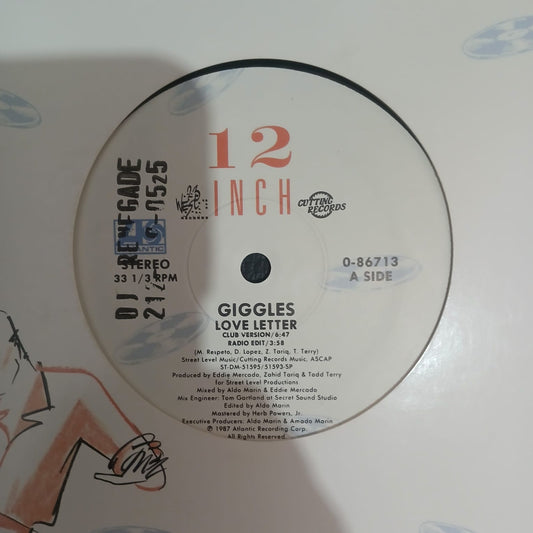 Disco de Vinil: Giggles - Love Letter 12"